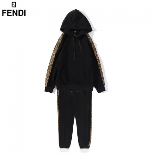 Replica Fendi Tracksuits Long Sleeved For Men #817481 $76.00 USD for Wholesale