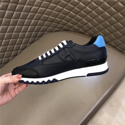 Replica Hermes Casual Shoes For Men #817597 $88.00 USD for Wholesale