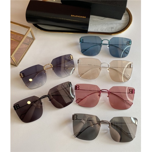 Replica Balenciaga AAA Quality Sunglasses #817729 $60.00 USD for Wholesale