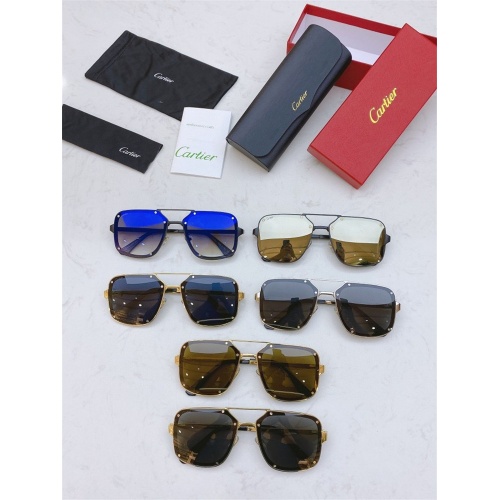 Replica Cartier AAA Quality Sunglasses #817759 $50.00 USD for Wholesale