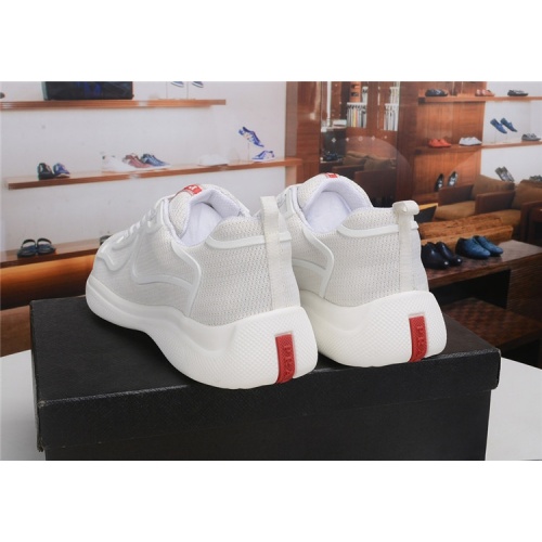 Replica Prada Casual Shoes For Men #817836 $123.00 USD for Wholesale