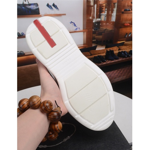 Replica Prada Casual Shoes For Men #817836 $123.00 USD for Wholesale