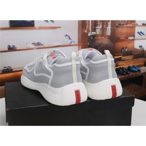 Replica Prada Casual Shoes For Men #817837 $123.00 USD for Wholesale