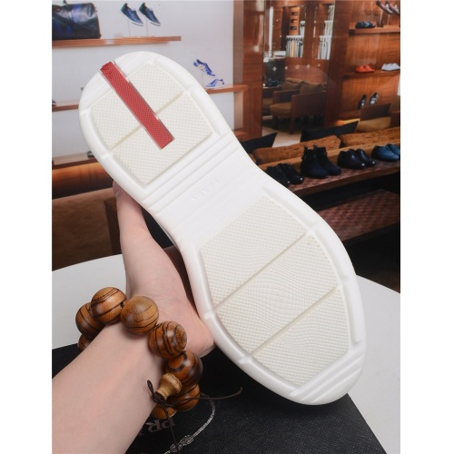 Replica Prada Casual Shoes For Men #817837 $123.00 USD for Wholesale