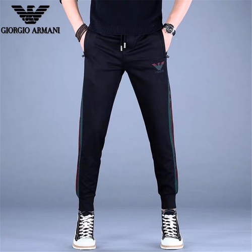 Replica Armani Pants For Men #817847 $45.00 USD for Wholesale