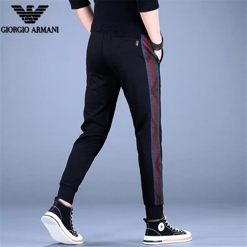 Replica Armani Pants For Men #817847 $45.00 USD for Wholesale