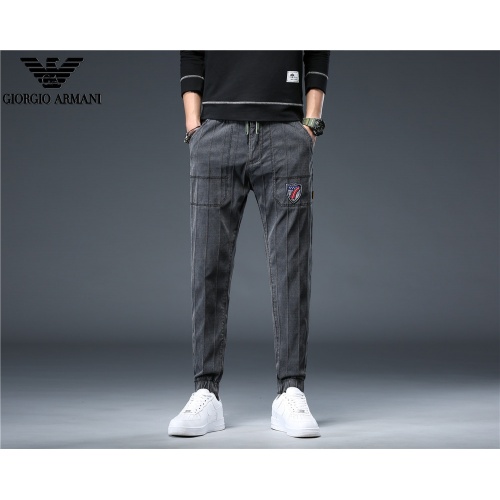 Armani Pants For Men #817848 $45.00 USD, Wholesale Replica Armani Pants
