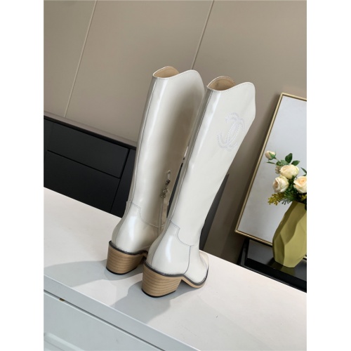 Replica Chanel Boots For Women #818032 $135.00 USD for Wholesale