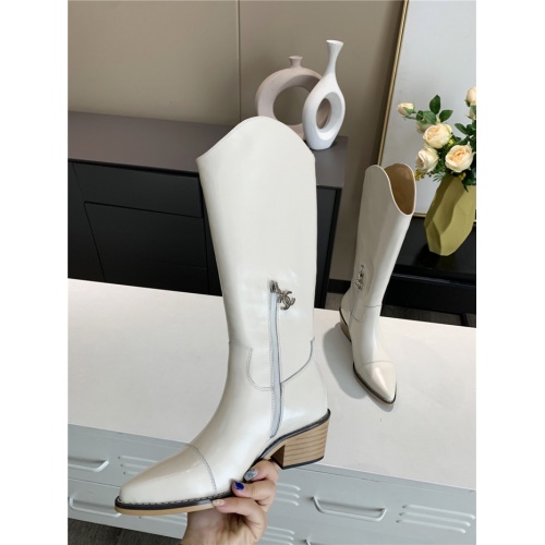 Replica Chanel Boots For Women #818032 $135.00 USD for Wholesale