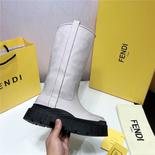 Replica Fendi Fashion Boots For Women #818033 $172.00 USD for Wholesale