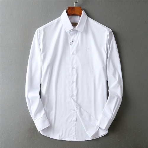 Burberry Shirts Long Sleeved For Men #818151 $41.00 USD, Wholesale Replica Burberry Shirts