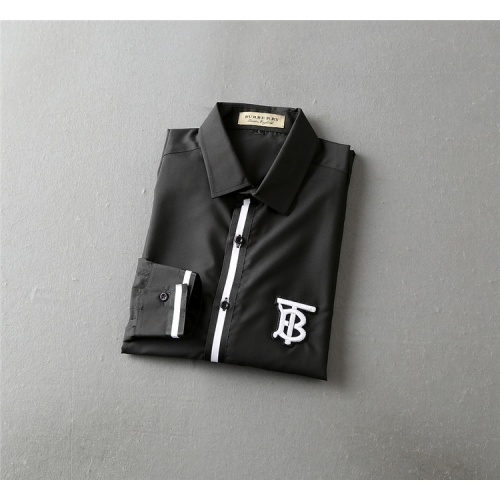 Replica Burberry Shirts Long Sleeved For Men #818159 $41.00 USD for Wholesale