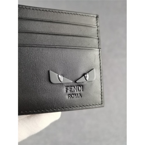 Replica Fendi AAA Man Wallets #818177 $52.00 USD for Wholesale