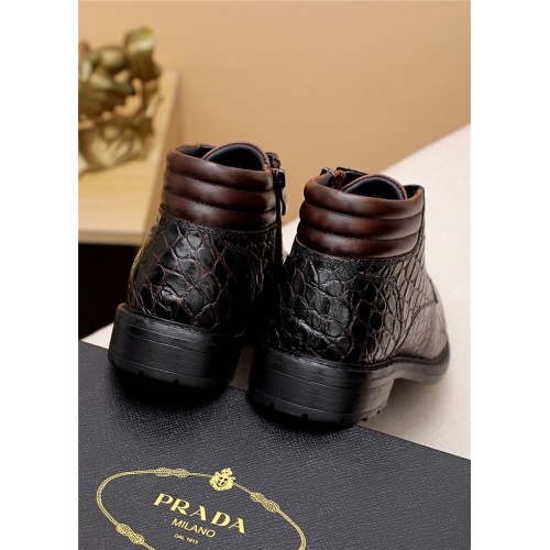Replica Prada Boots For Men #818224 $88.00 USD for Wholesale