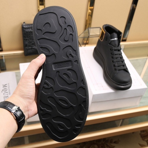 Replica Alexander McQueen High Tops Shoes For Men #818276 $92.00 USD for Wholesale