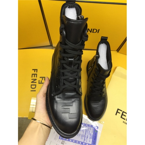 Replica Fendi Fashion Boots For Women #818324 $112.00 USD for Wholesale