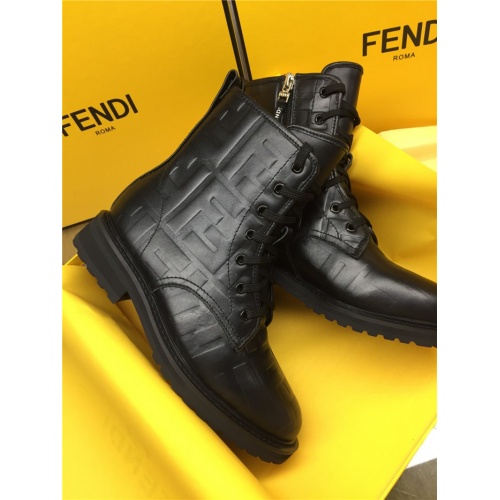 Replica Fendi Fashion Boots For Women #818324 $112.00 USD for Wholesale