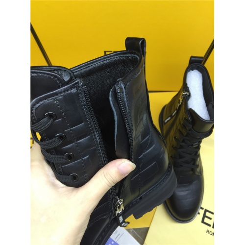 Replica Fendi Fashion Boots For Women #818324 $112.00 USD for Wholesale