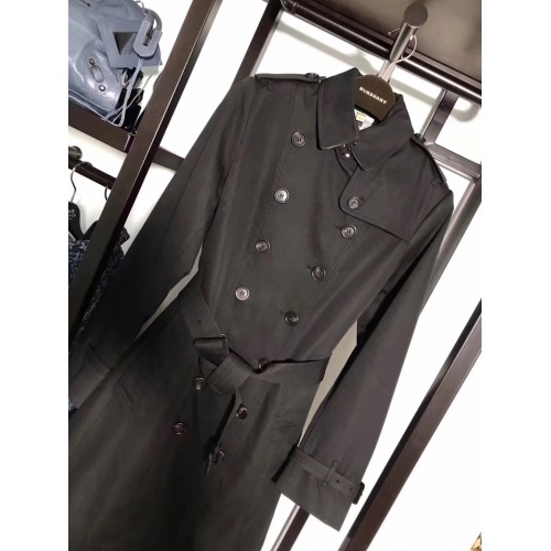 Burberry Windbreaker Jacket Long Sleeved For Women #818346 $119.00 USD, Wholesale Replica Burberry Trench Coat
