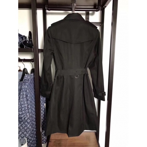 Replica Burberry Windbreaker Jacket Long Sleeved For Women #818346 $119.00 USD for Wholesale
