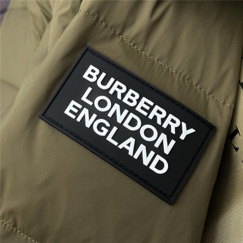 Replica Burberry Down Feather Coat Long Sleeved For Women #818517 $250.00 USD for Wholesale