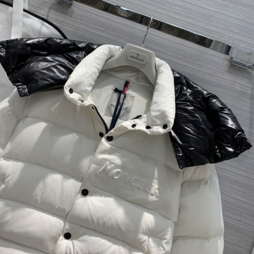 Replica Moncler Down Feather Coat Long Sleeved For Unisex #818528 $165.00 USD for Wholesale
