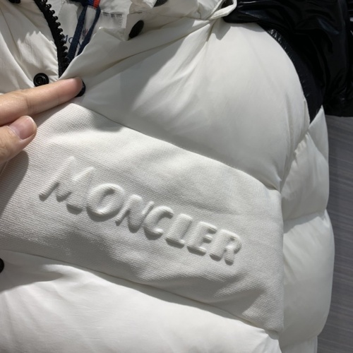 Replica Moncler Down Feather Coat Long Sleeved For Unisex #818528 $165.00 USD for Wholesale