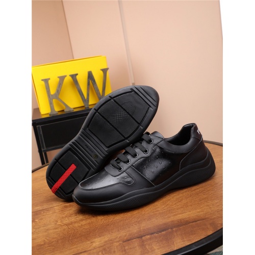 Replica Prada Casual Shoes For Men #818572 $76.00 USD for Wholesale