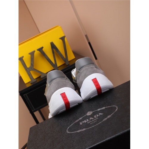 Replica Prada Casual Shoes For Men #818575 $76.00 USD for Wholesale