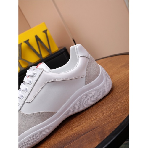 Replica Prada Casual Shoes For Men #818576 $76.00 USD for Wholesale