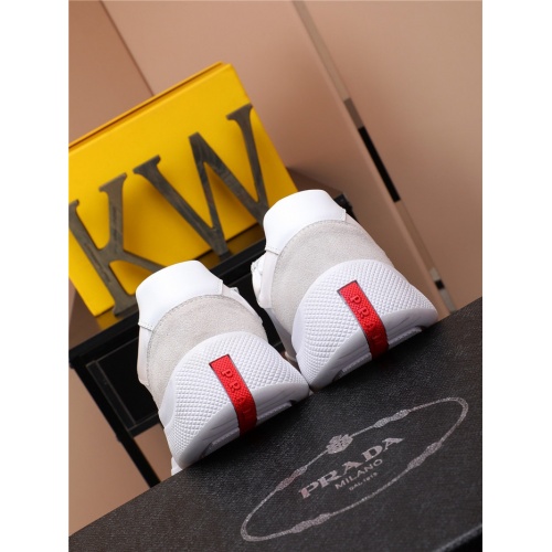Replica Prada Casual Shoes For Men #818576 $76.00 USD for Wholesale