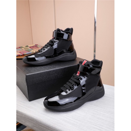 prada canvas high tops