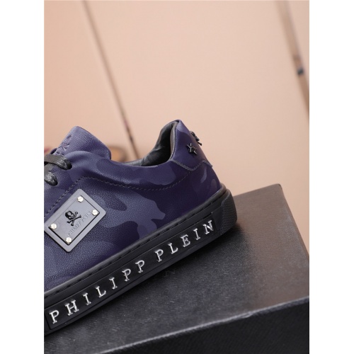 Replica Philipp Plein PP Casual Shoes For Men #818588 $80.00 USD for Wholesale