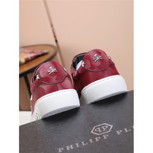 Replica Philipp Plein PP Casual Shoes For Men #818591 $80.00 USD for Wholesale