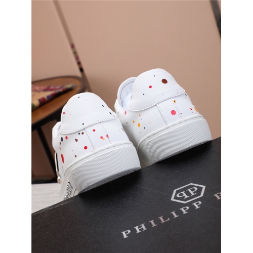 Replica Philipp Plein PP Casual Shoes For Men #818592 $80.00 USD for Wholesale