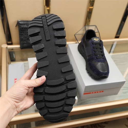 Replica Prada Casual Shoes For Men #818779 $88.00 USD for Wholesale