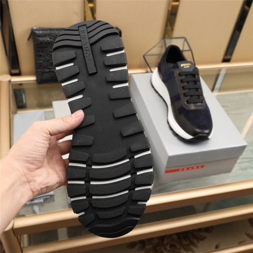 Replica Prada Casual Shoes For Men #818781 $88.00 USD for Wholesale