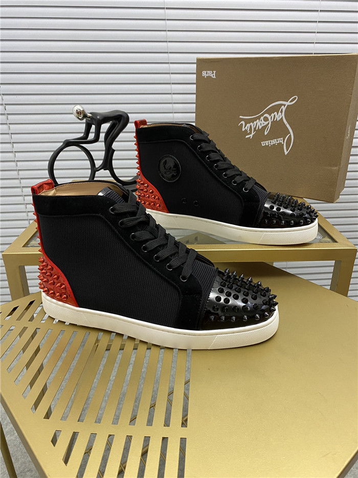 red louboutin high tops
