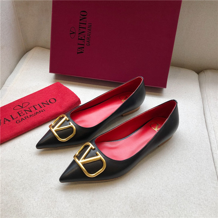 valentino women's flat shoes