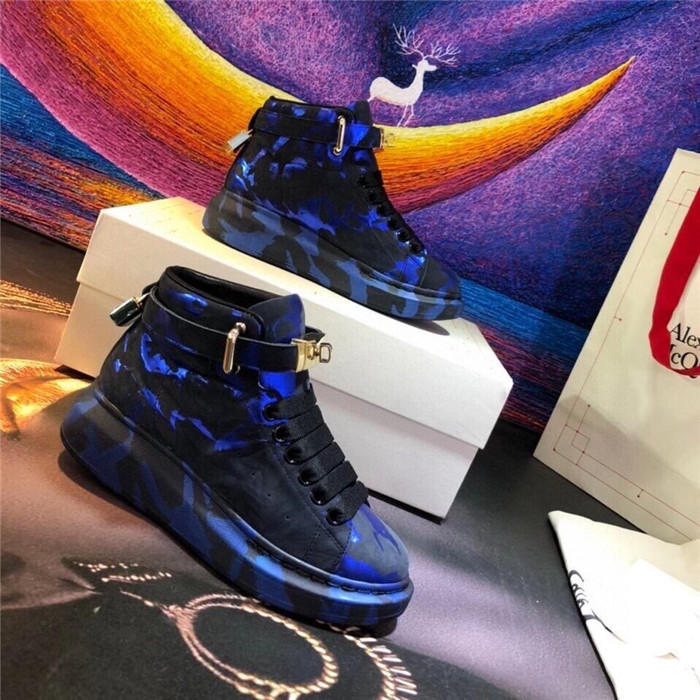 alexander mcqueen high top sneakers womens
