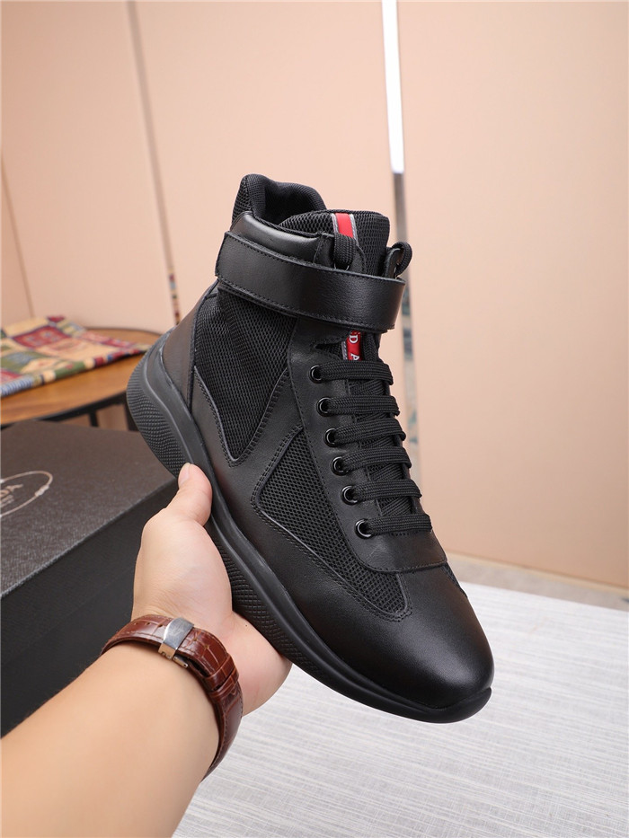hightop prada shoes
