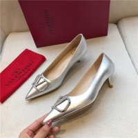 $80.00 USD Valentino High-Heeled Shoes For Women #814354
