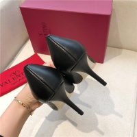 $80.00 USD Valentino High-Heeled Shoes For Women #814358