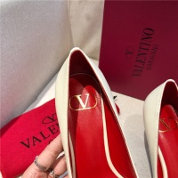 $80.00 USD Valentino High-Heeled Shoes For Women #814364