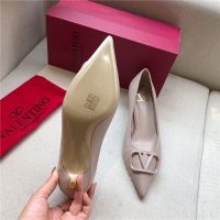 $80.00 USD Valentino High-Heeled Shoes For Women #814370
