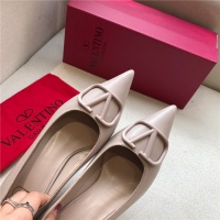 $80.00 USD Valentino High-Heeled Shoes For Women #814370