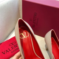 $80.00 USD Valentino High-Heeled Shoes For Women #814381