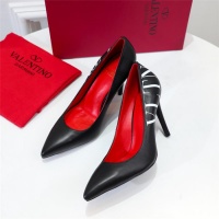 $80.00 USD Valentino High-Heeled Shoes For Women #814384