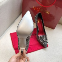 $80.00 USD Valentino High-Heeled Shoes For Women #814392