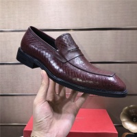 $82.00 USD Salvatore Ferragamo Leather Shoes For Men #816736